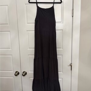 Z Supply Charcoal Maxi Dress